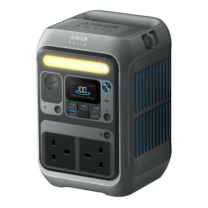 Anker Solix C300 AC 288Wh, 300W Portable Power Station, A17222Z1-24018