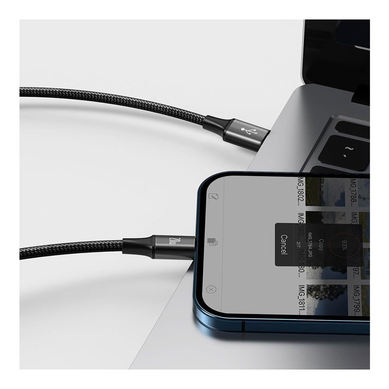 Baseus Rapid Series, 1.5m USB C To Micro USB, Lightning, USB Type C, 3 In 1 20W Fast Charging Cable, CAMLT-SC01-29391