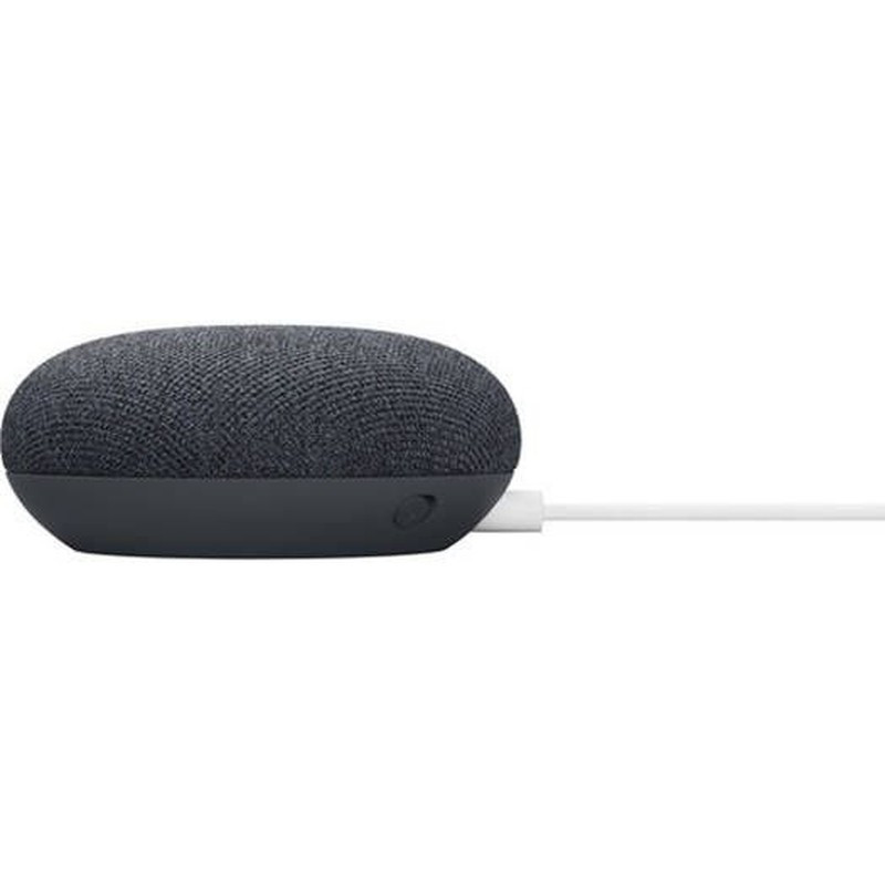 Google Nest Mini Smart Speaker, Voice Control, Charcoal, Nest Mini 2nd Generation-37636