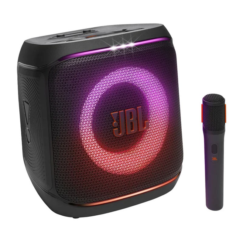 JBL PartyBox Encore 2 Portable Party Speaker, 100W RMS, Bluetooth 5.4, Dynamic Light Show, Wireless Mic, IPX4 Splash-Proof, Black-36203