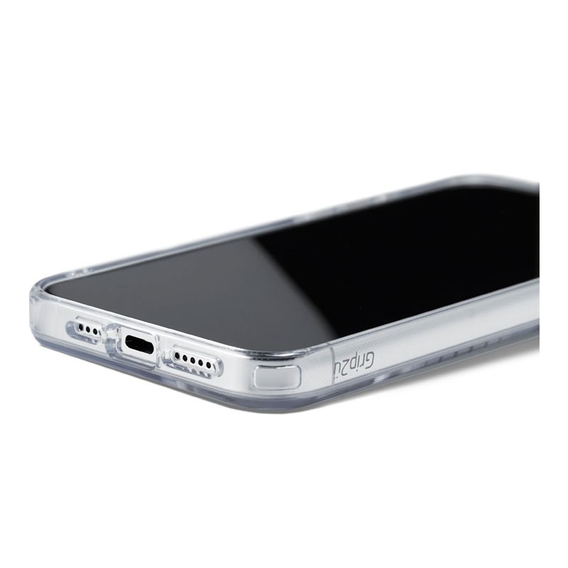 Grip2u Base Clear MagSafe And Wireless Charging Compatible Phone Case For iPhone 16 Pro Max -34458