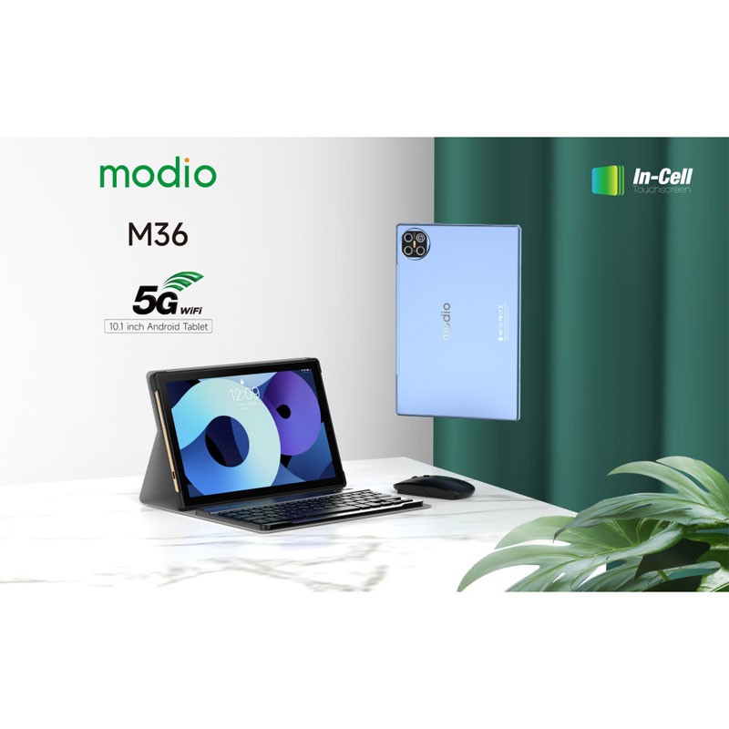 Modio M36, 12GB RAM, 512GB Storage, 5G, Dual Sim And WiFi, 10.1 Inch Display, 6000mAh Battery, Android Tablet-15371