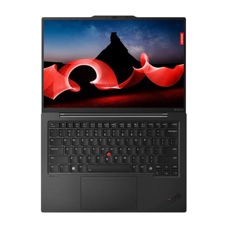 Lenovo ThinkPad X1 Carbon Gen 12, 21KC001QGR, Intel Core Ultra 7 155U, 12C, Integrated Intel Graphics, 16 RAM, 1TB SSD, 14 Inch WUXGA Antiglare Display, Black Laptop-18386