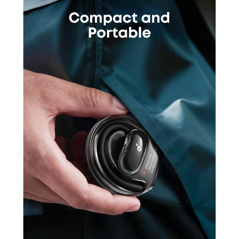 Anker Soundcore V40i Open-Ear Wireless Earbuds Bluetooth 5.4, 21H Playtime, A3878H21-36501