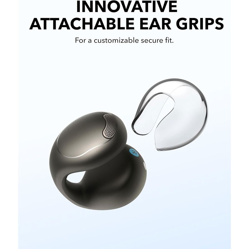 Anker Soundcore C40i Clip Open-Ear Wireless Earbuds, Bluetooth 5.4, 26H Playtime, A3331Z01-36509