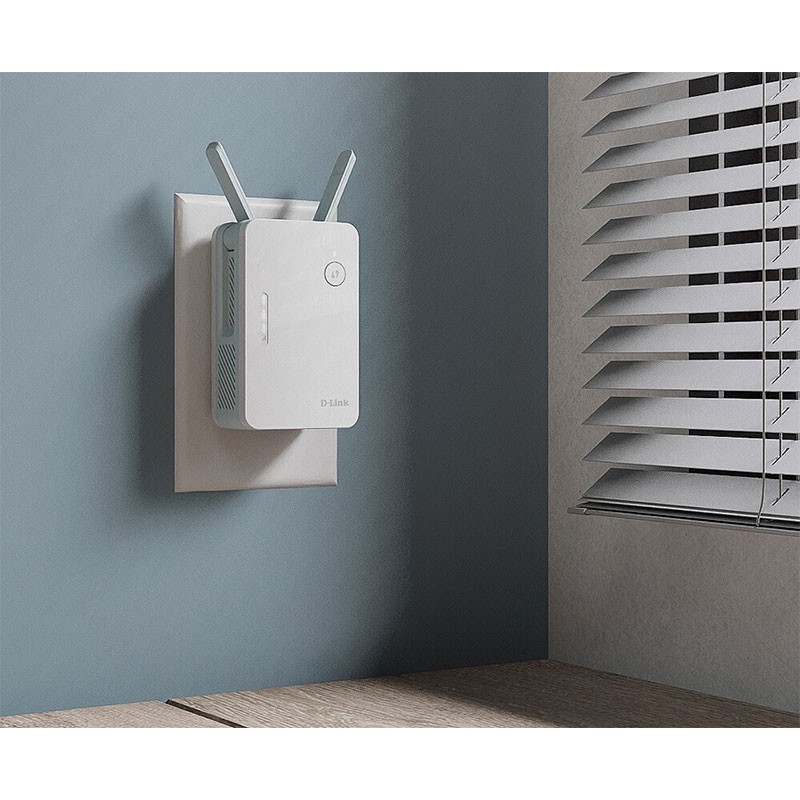 D Link AX1500, 2 External Antennas, WiFi Booster, Wireless Repeater with Gigabit Port, Mesh Range Extender E15-28077