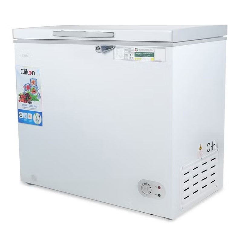 Clikon, 3 Star Energy Ratings, Adjustable Thermostat, Removable Storage Basket, Aluminium Inner Wall, 200L Chest Freezer, CK6008-35220