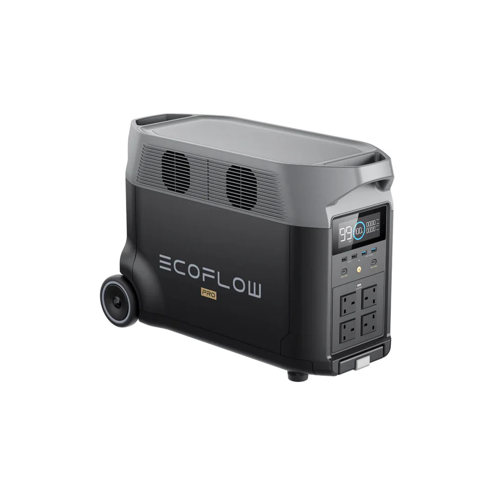 EcoFlow DELTA Pro Portable Power Station, 3600Wh LiFePO4 Battery, 3600W Output, Expandable 25kWh, Fast Charging-36642