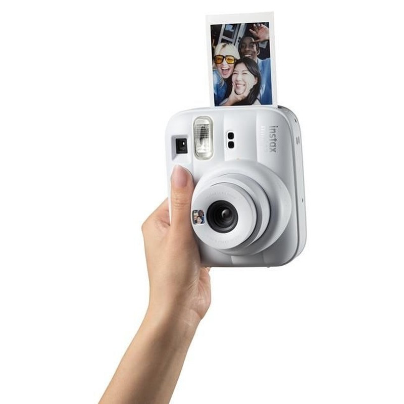 Fujifilm Instax Mini 13 Instant Camera, Automatic Flash, Instant 62x46mm Prints, Clay White-36857