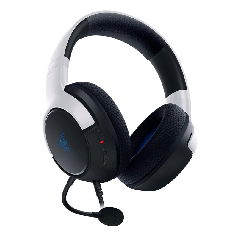 Razer PlayStation Kaira X, 50MM Drivers, Wired Gaming Headset With Mic For PS4 And PS5, White-26258