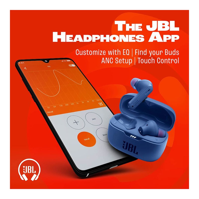 JBL Tune 230NC TWS, Active Noise Cancellation Earbuds With Mic, 40 Hrs Playtime With Speed Charge, Adjustable EQ APP, 4Mics For Perfect Calls, Google Fast Pair, Wireless Bluetooth Earbuds, HSW230-31665
