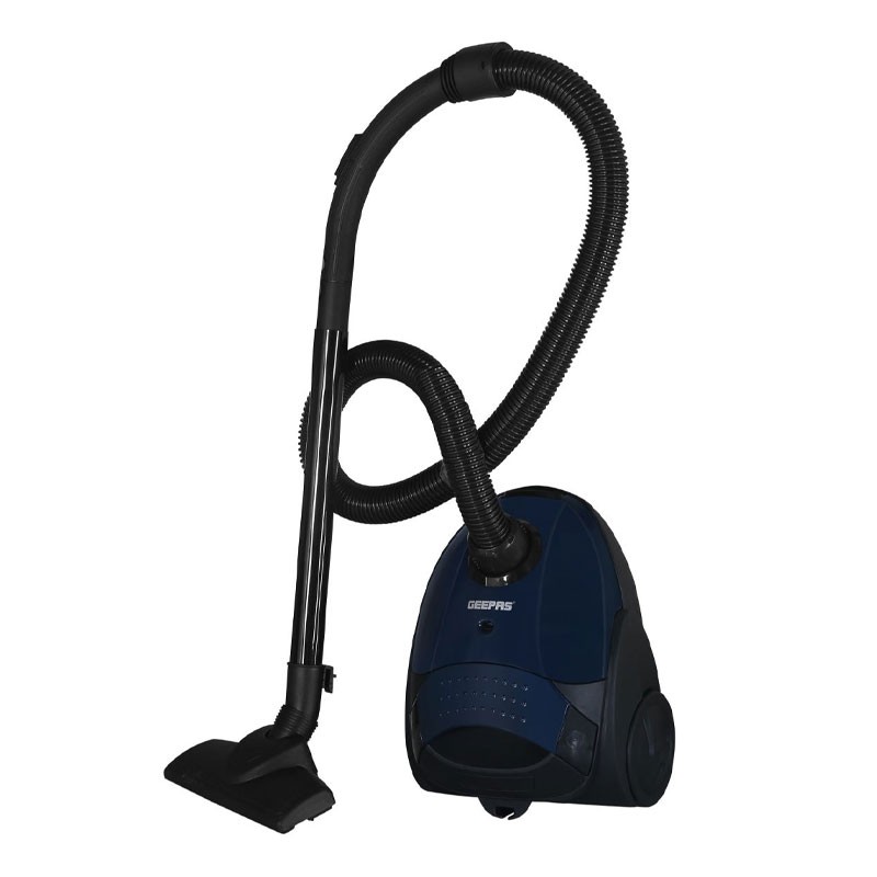 Geepas, 2200W, Powerful Suction, Dust Full Indicator, Flexible Hose With Airflow On Handle, Pedal Switch And Auto Rewinding Wire, Vacuum Cleaner With Dust 1.5L Bag, GVC2594 -31115