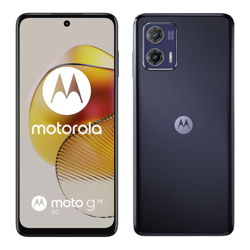 Motorola Moto G73 5G, 8GB RAM, 256GB Storage, 6.5 Inch 120 Hz Full HD Plus Display, 50MP Camera, Dolby Atmos, 5000mAh Battery, Dual SIM, Android Smartphone, Lucent White-30840