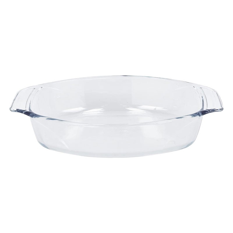 Royalford 3.2L Zenex Insulated Glass Oval Hotpot -11056