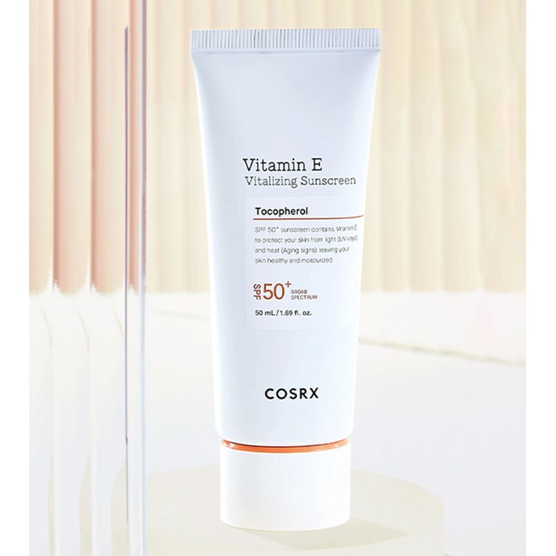 Cosrx Vitamin E Vitalizing Sun Screen SPF 50 Plus 50ml-4099