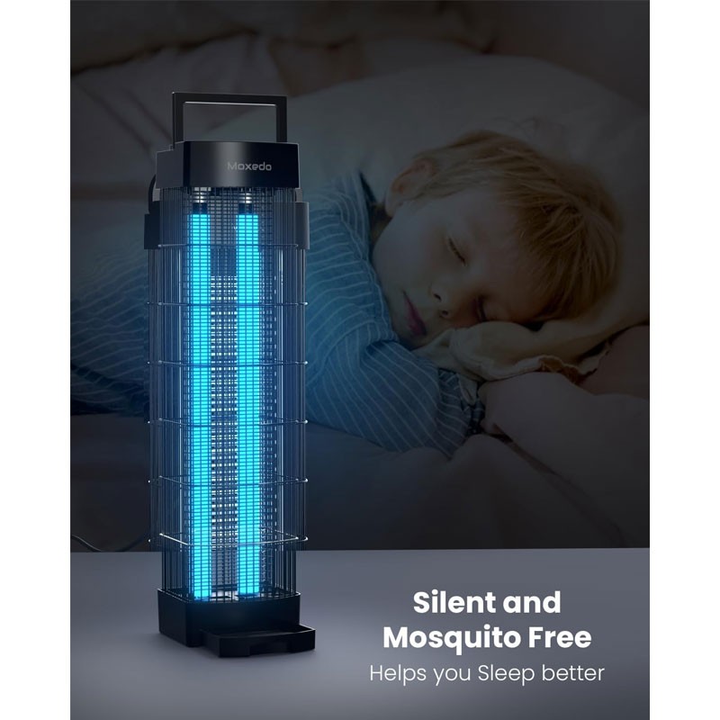 Moxedo, Bug Zapper, Powerful Mosquito Killer, 40W Electric Insects Zapper With Dual UV Light-28152