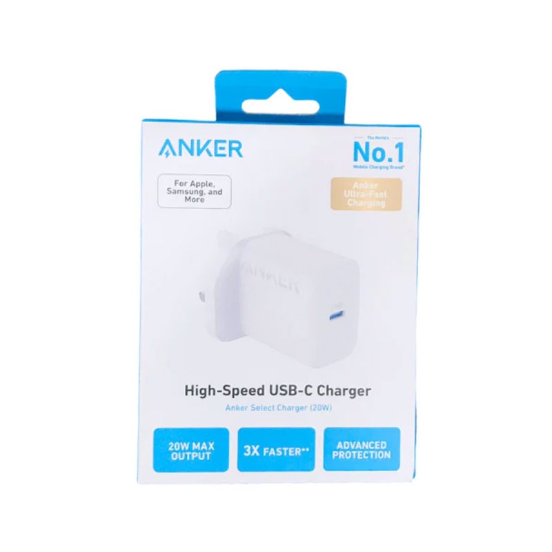 Anker 20W USB C Fast Wall Charger Adapter, A2347K21-29022