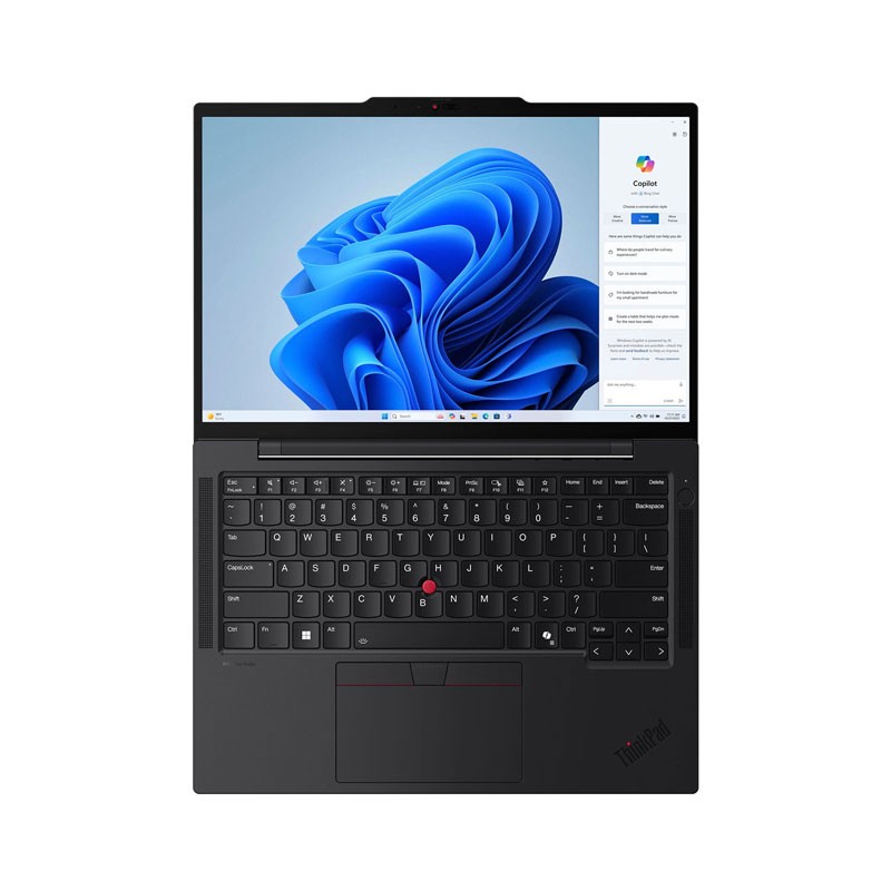 Lenovo ThinkPad T14 Gen5, 21ML000FGR, Intel Core Ultra 7 155U, 12C, Integrated Intel Graphics, 16 RAM, 1TB SSD, 14 WUXGA Antiglare Display, Black Laptop-18334