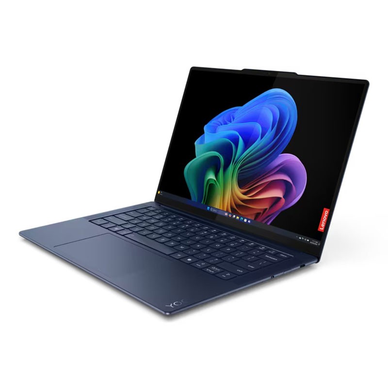 Lenovo Yoga Slim 7 14Q8X9, 83ED003CAX, Snapdragon X Elite X1E 78 100, 32GB RAM, 1TB SSD, Dolby Atmos, 1080p IR Camera With E shutter, 14.5 Inch 3K OLED 90Hz Touch Display, Dolby Vision, Cosmic Blue Laptop-18540