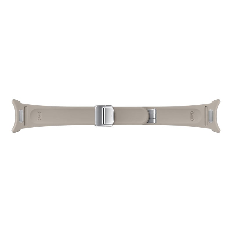 Samsung Galaxy Watch 6 D Buckle Hybrid Eco Leather Band Slim (S/M), Etoupe, ETSHR93SAEGWW -31988