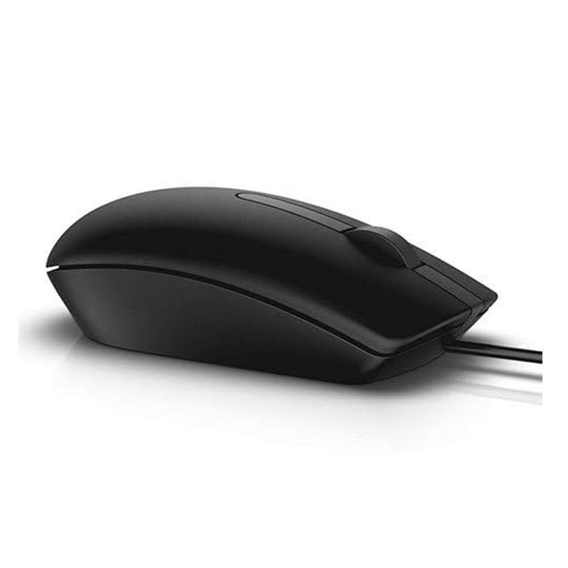 Dell MS116, 1000DPI, LED Tracking, Scrolling Wheel, Plug and Play Wired Optical Mouse, Black -31944