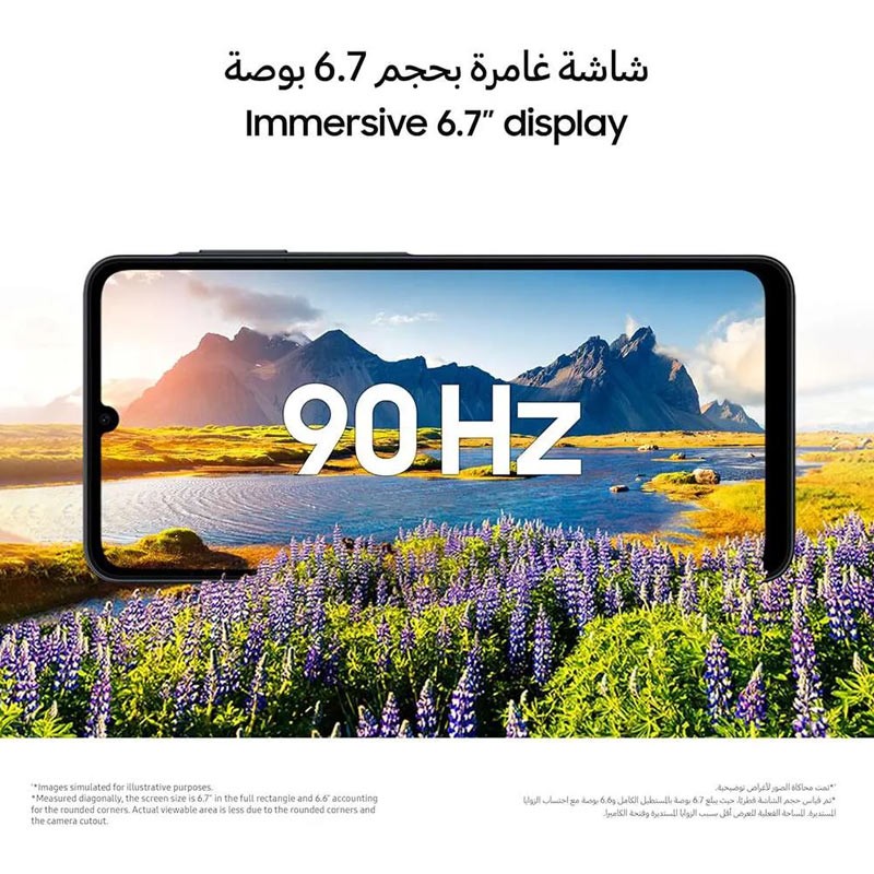 Samsung Galaxy A07 4G 4GB RAM, 64GB Storage, Light Violet-35789