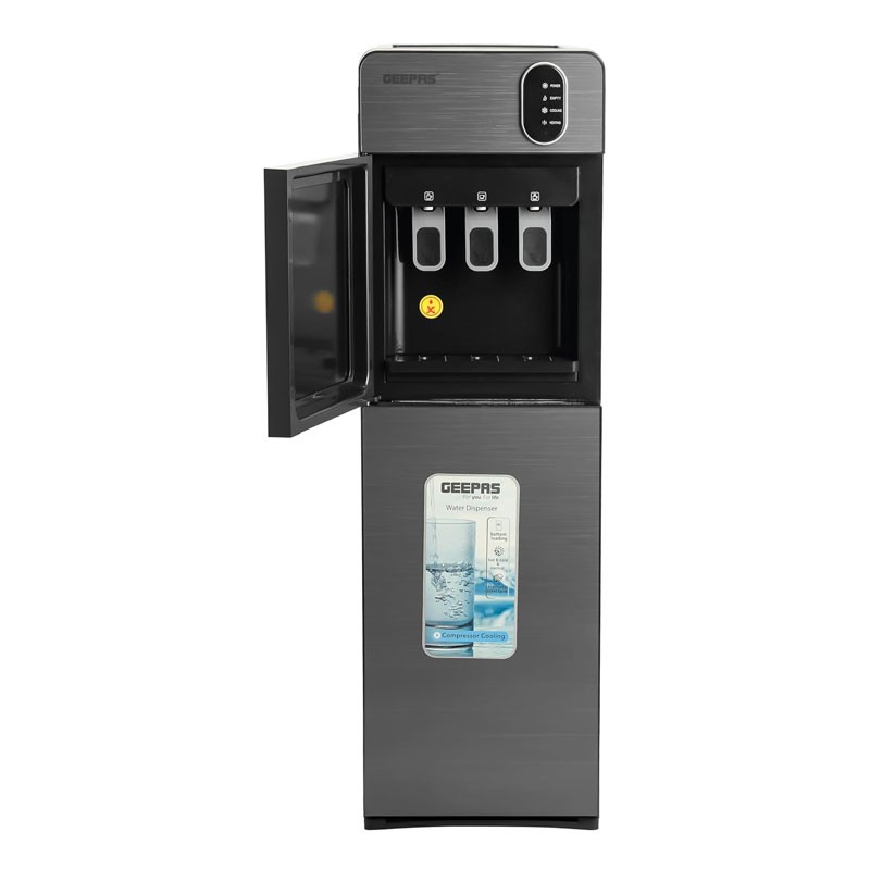 Geepas 3 push Up Tap Hot, Cold And Normal Water Dispenser, GWD17037-32185