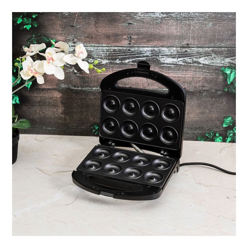 Geepas, Non Stick, Skid Resistant Feet, Power On Lights, 8 Pcs Donut Maker, GDM36532-29496