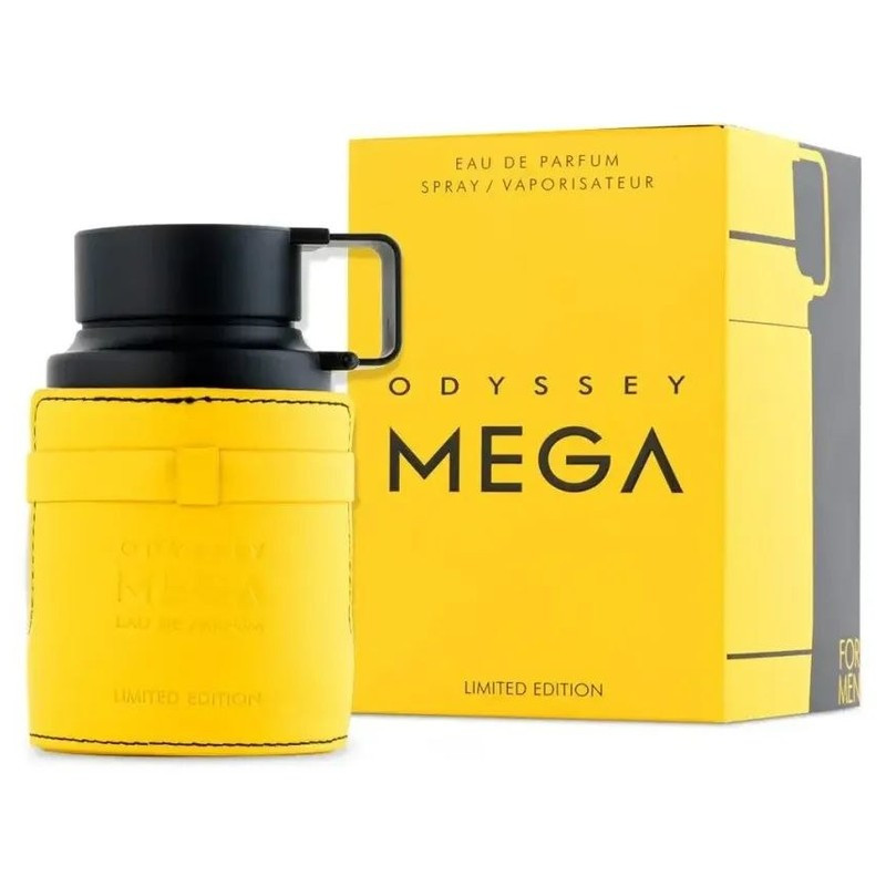 Armaf Odyssey Mega Limited Edition Eau De Parfum, Unisex Fragrance, Yellow Black-38151