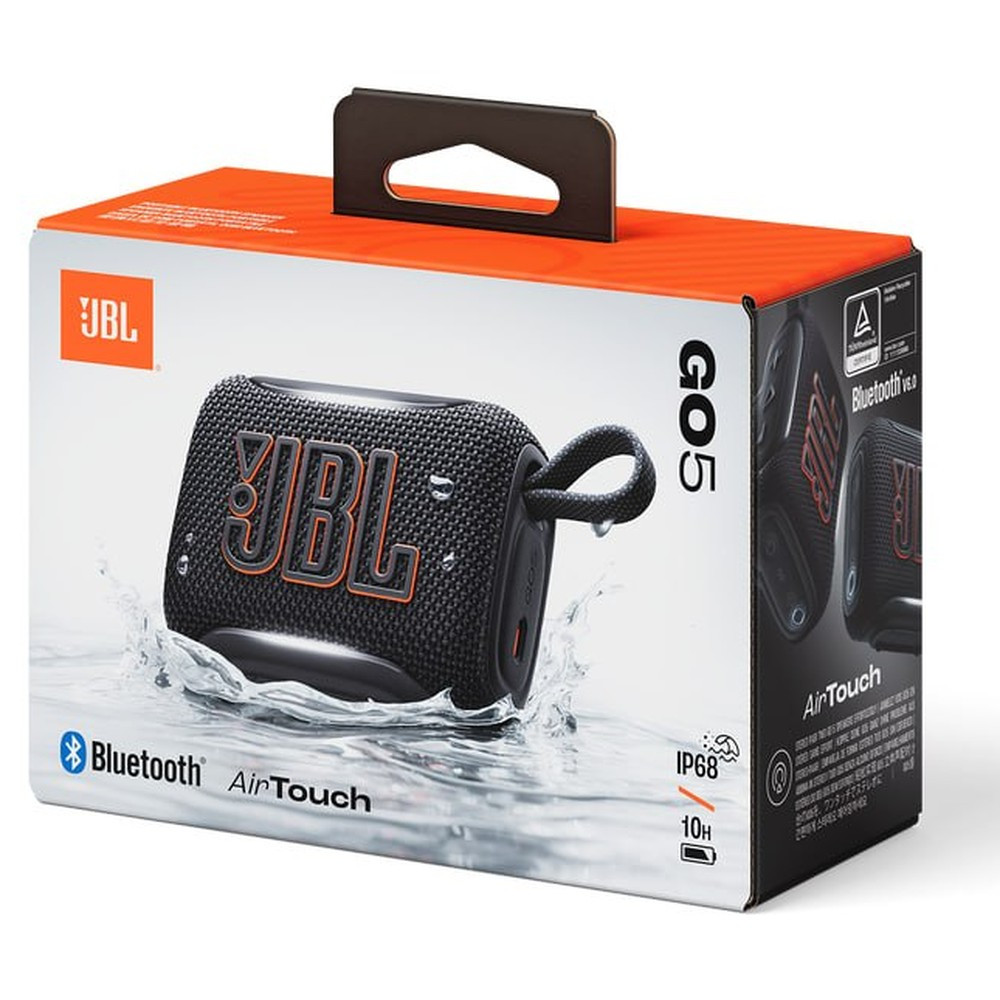 JBL GO 5 Compact Wireless Audio Portable Speaker, Black-38422