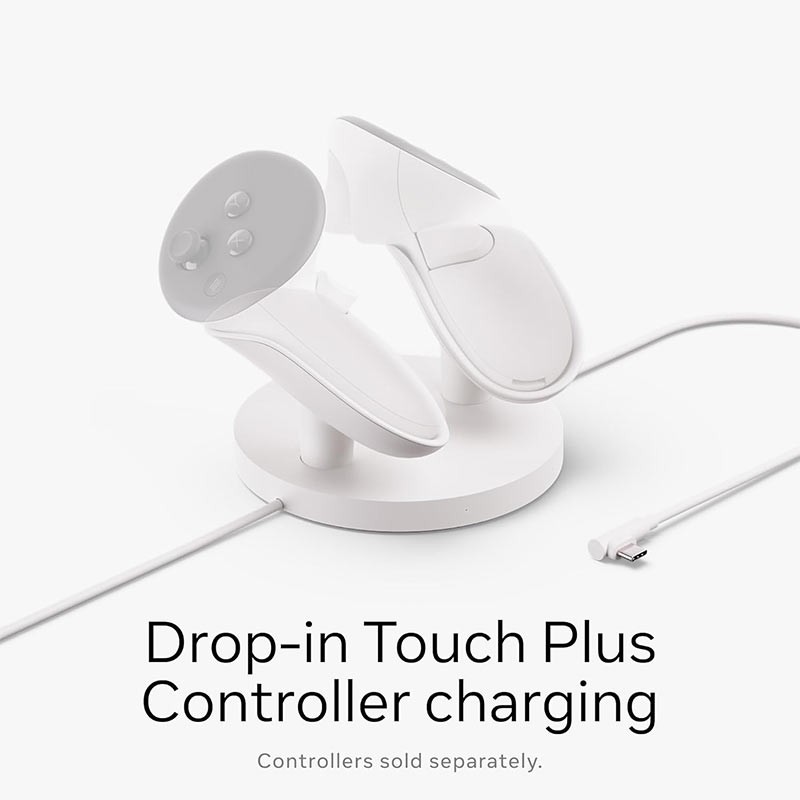 Meta Quest Compact Charging Dock for Quest 3, Quest 3S-35595