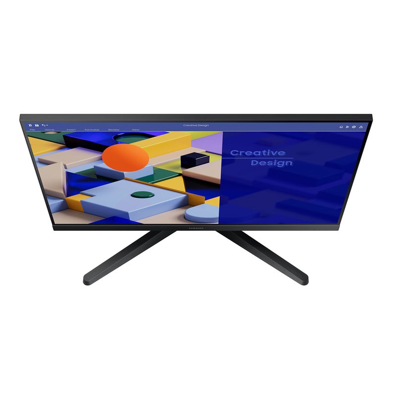 Samsung Essential Monitor S3 S31C, 22 Inch FHD IPS 75Hz Refresh Rate Display, Flicker Free, Eye Saver Mode, FreeSync, Game Mode, Flat Monitor, LS22C310EAMXUE -32086