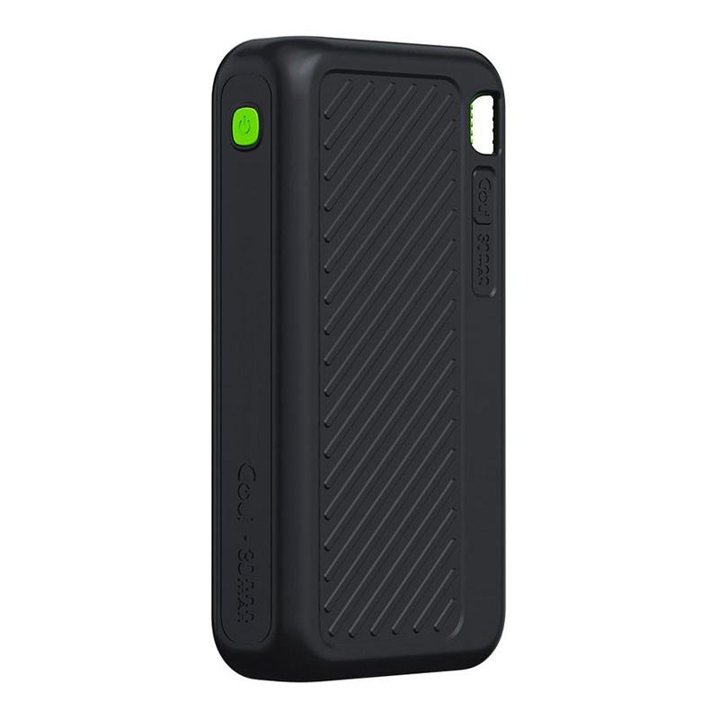   Goui Singi, Dual Charging Functionality, High Compatibility With Smartphones, Compact Design, 30,000mAh Portable Power Bank, Black-30084
