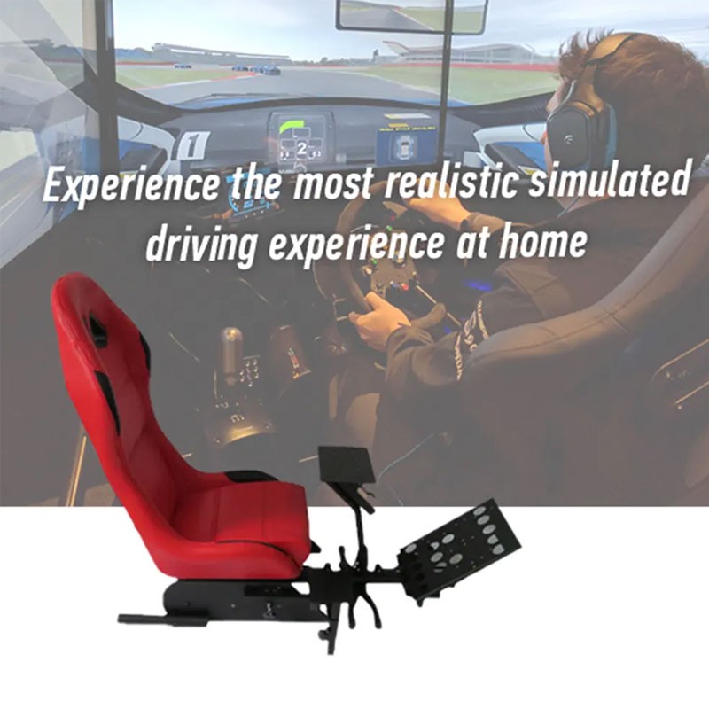 Foldable Tilt Adjustable Racing Seat For Gaming, Gaming Simulator Cockpit-27216