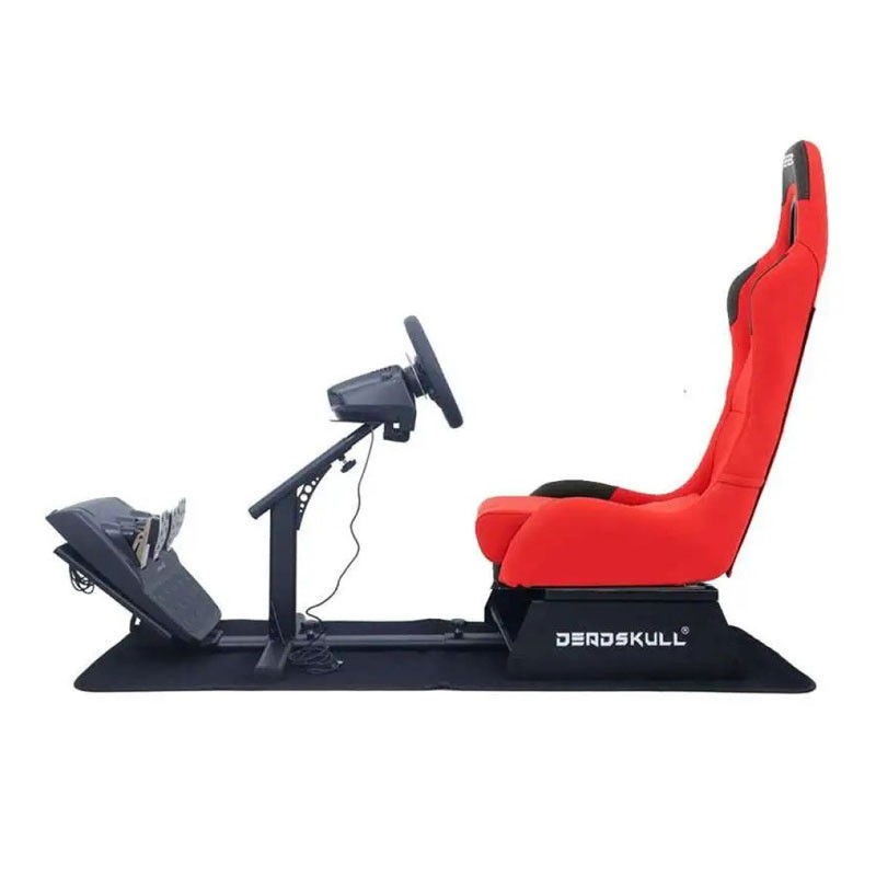 Deadskull Cockpit Car Racing Playseat Gaming Simulator, Red-27199