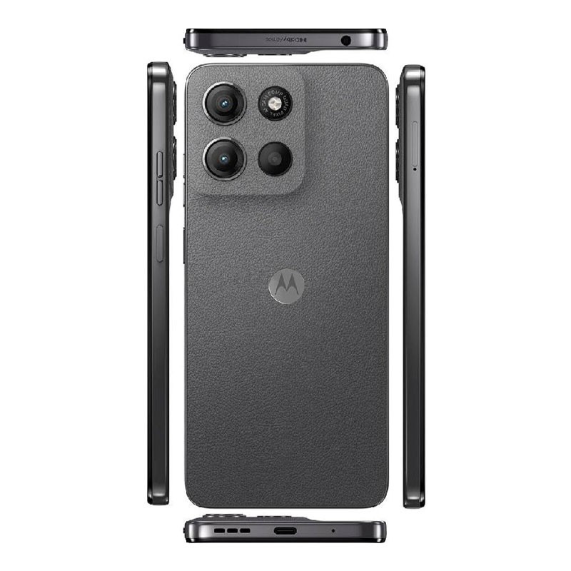 Motorola Moto G15, 8GB RAM, 256GB Storage, 6.72 Inch FHD Plus 60Hz Display, Vegan Leather, 50MP Camera, Dolby Atmos, NFC, Dual SIM, 5200mAh Battery, 18W Charging, Android Smartphone, Gravity Grey-30825