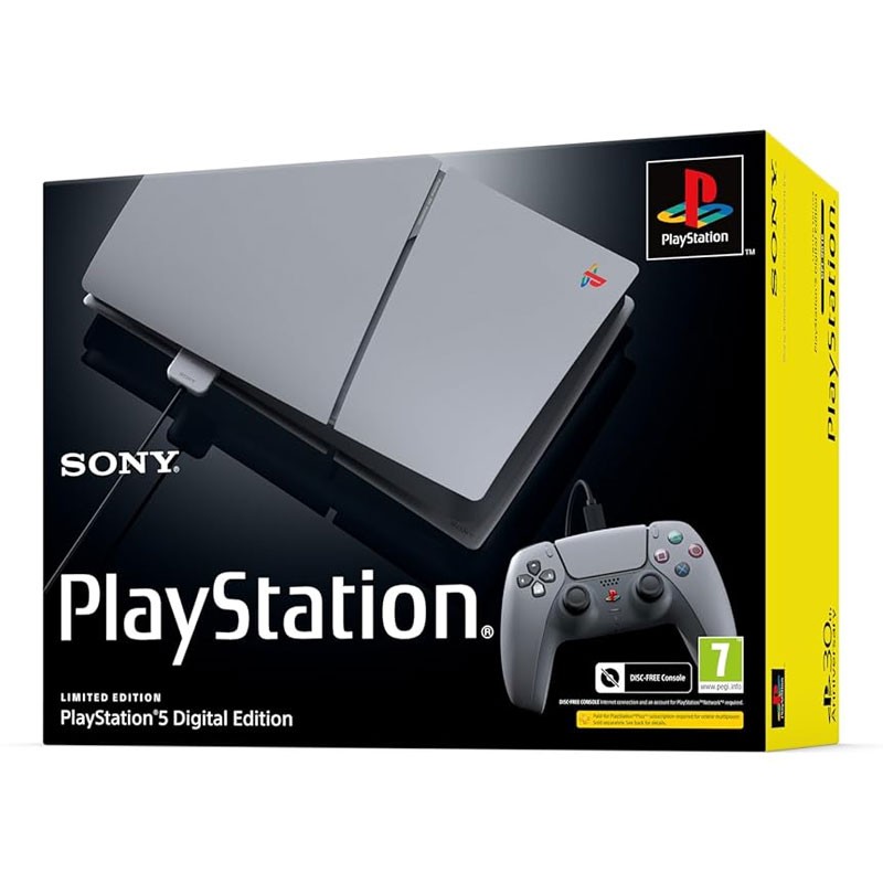 Sony PlayStation 5 Digital Edition 30th Anniversary Limited Edition Bundle Gaming Console-26186