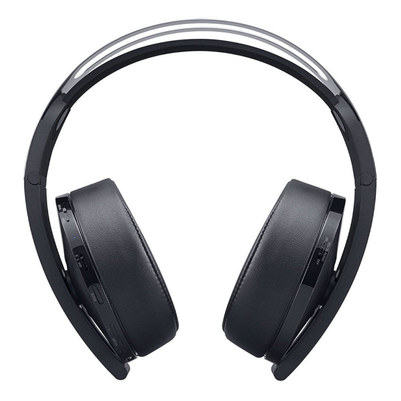 Sony, Enhanced 7.1 virtual Surround Sound, Powered By 3D Audio Technology, 50mm Audio Drivers, Multi Device Compatibility, Platinum Wireless Headset For PlayStation 4 -30933