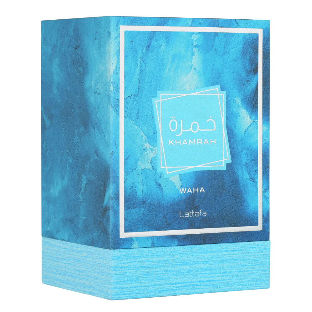 Lattafa Khamrah Waha, Citrus Aromatic Woody, Fresh Unisex Eau De Parfum 100ml-36723