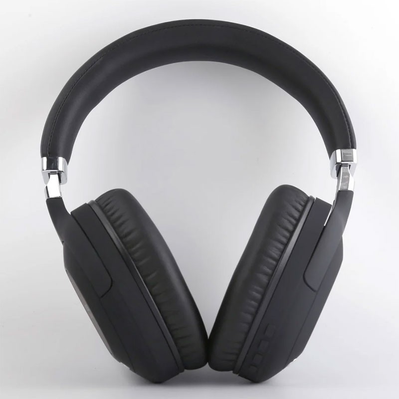 Pawa Tranquil, Dual Mode, Type C Charging, Deep Bass, Foldable Design, Microphone, ANC, Over Ear Bluetooth Wireless Headphone, Black-19146