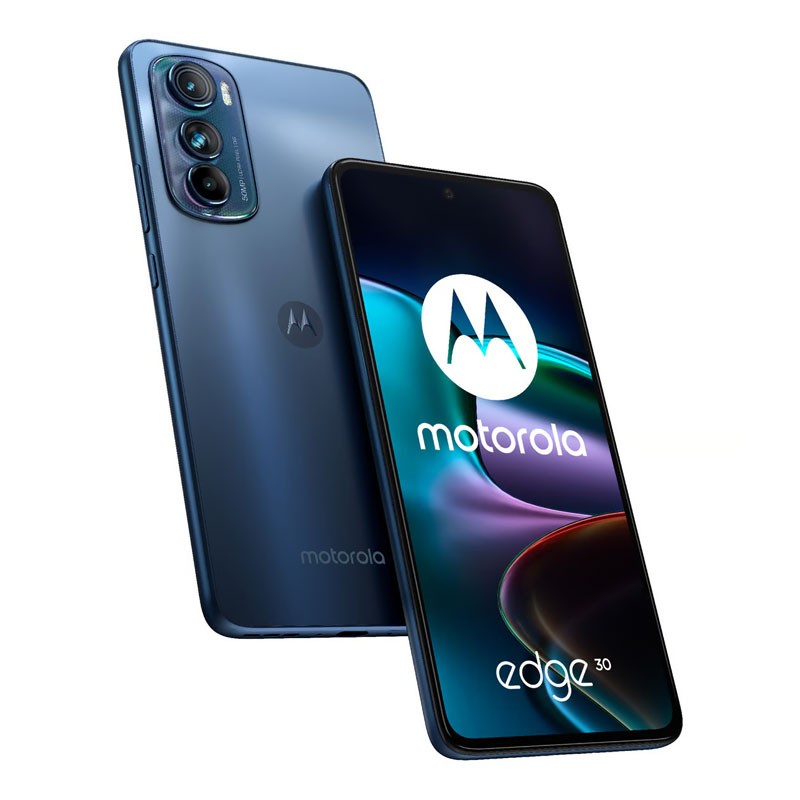 Motorola Moto Edge 30 5G, 256GB Storage, 8GB RAM, HDR10 Plus, 6.5 Inch pOLED 144Hz FHD Plus Display, 50MP Camera, Dolby Atmos, 4020mAh Battery, 33W Fast Charging, Dual SIM, Android Smartphone, Meteor Grey-30856