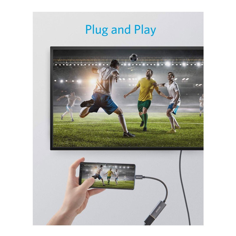Anker 310, 4K, 60Hz USB C To HDMI Adapter, A8312HA1-29221