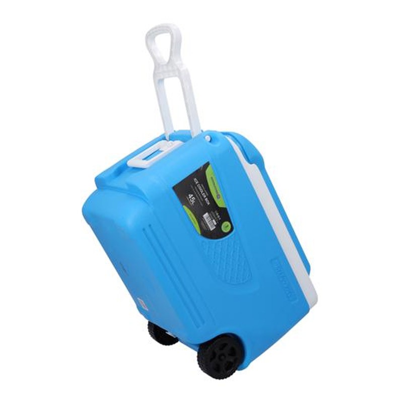 Royalford 45L Insulated Trolley Ice Cooler Box 1X1-1547