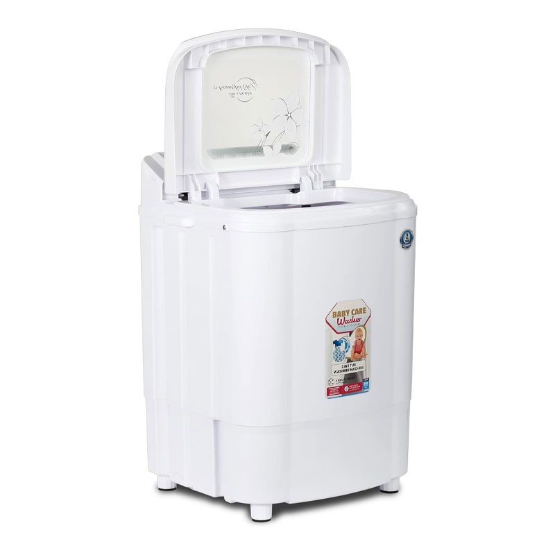 Clikon 2 In 1 Top Load 3.5Kg Washing Machine With Knob Control, CK618-35178