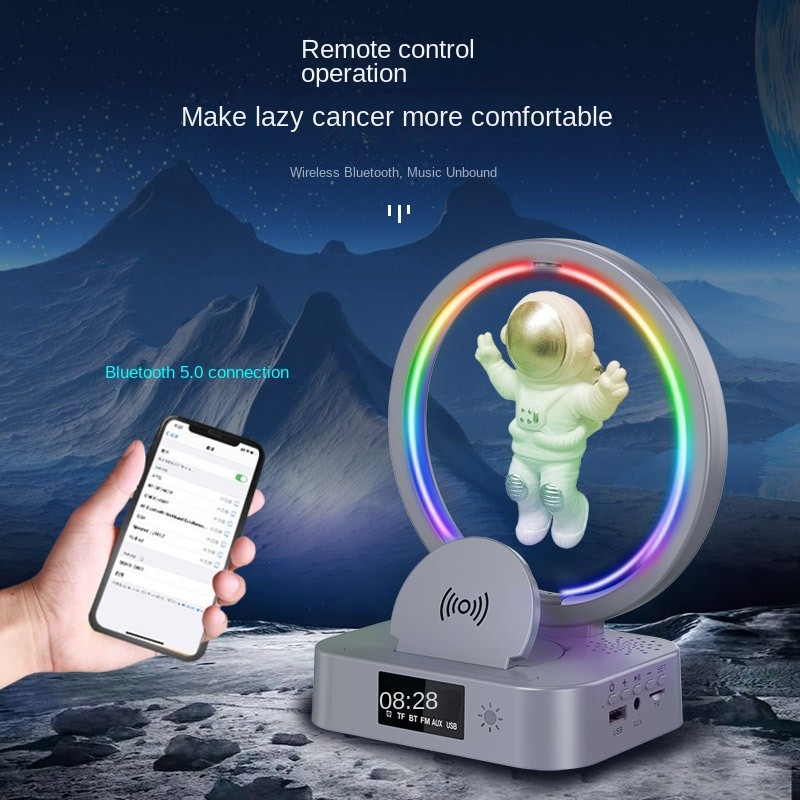 Magnetic Levitation Bluetooth Speaker Astronaut-266