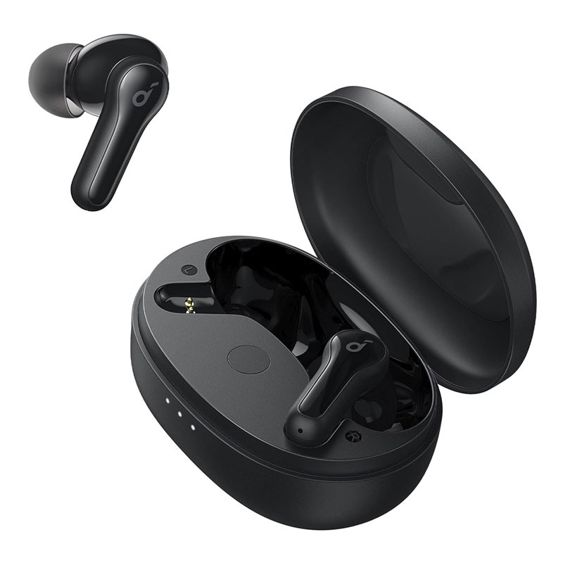Anker Soundcore Life Note E, 32H Playtime with Big Bass And 3 EQ Modes,USB C Fast Charging,True Wireless Bluetooth Earbuds-11196
