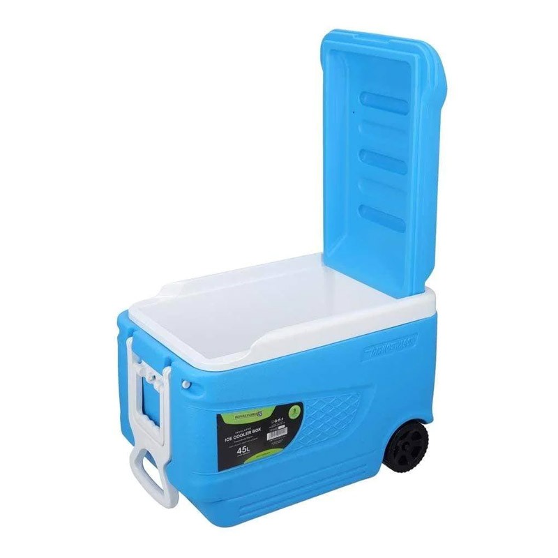 Royalford 45L Insulated Trolley Ice Cooler Box 1X1-1550