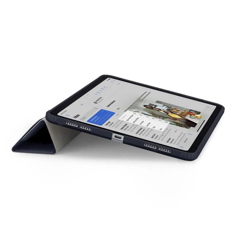 Pipetto Origami No1 Original Case For Apple iPad Air 13 Inch, Dark Blue, P052-113-AE-34640