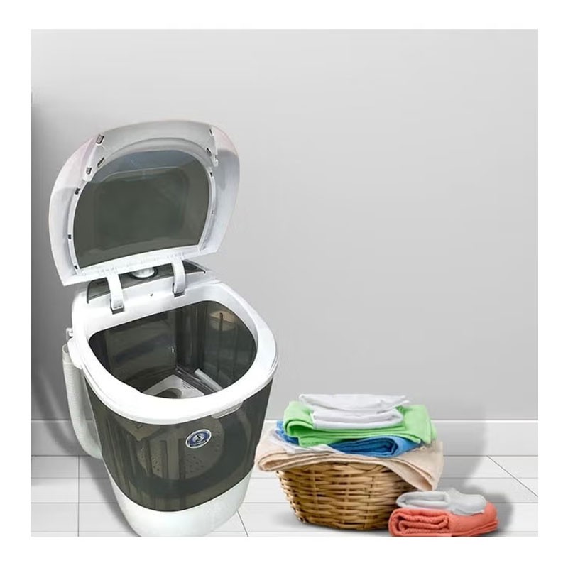 Clikon 2.5Kg Top Load Portable Washing Machine With Powerful Motor, CK607-N-35167
