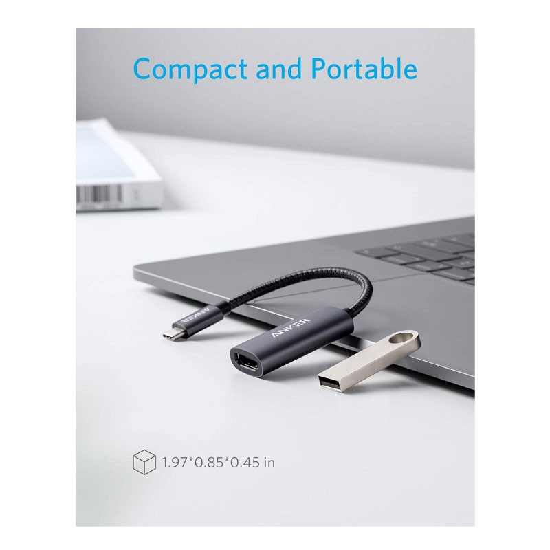 Anker 310, 4K, 60Hz USB C To HDMI Adapter, A8312HA1-29223